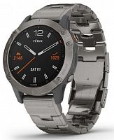 Спортивные часы Garmin Fenix 6 Titanium with Vented Titanium Bracelet