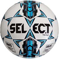 Мяч футбольный Select Team IMS бело/синий размер 5