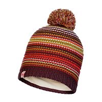 Шапка Buff Junior Knitted & Polar Hat Amity maroon (BU 113533.632.10.00)