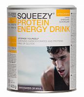 Напиток Squeezy Protein Energy Drink, 400 г (PU0018)
