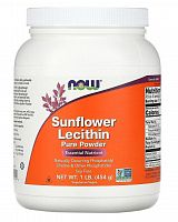 Пищевые добавки NOW Foods Lecithin Sunflower - 454 г (815912)