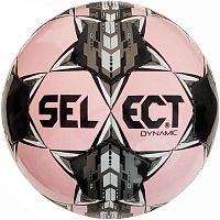 Мяч футбольный Select Dynamic (017) розов/черн размер 5