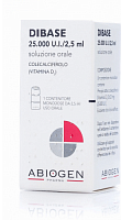 Витамин D Abiogen Pharma Дибас 25000 МЕ (53221)