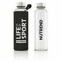 Бутылка стеклянная для спортивных напитков Nutrend 500 мл