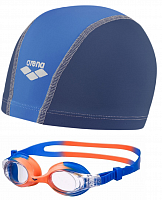Комплект очки для плавания Arena X-Lite Kids + шапочка  Arena Unix JR