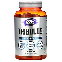 Тестостероновые бустеры NOW Foods Tribulus 1000 мг 180 таб (815911)