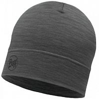 Шапка Buff Merino Wool 1 Layer Hat solid grey (BU 113013.937.10.00)