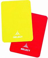 Карточки арбитра Select, один комплект, (231) желт/красн