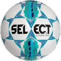 Мяч футбольный Select Campo Pro (320) бел/зелен размер 5