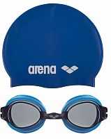 Детские очки для плавания Arena Bubble 3 JR + шапочка Arena